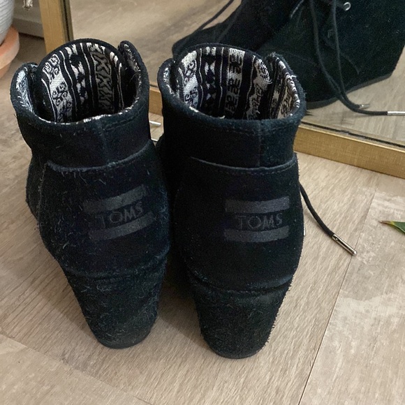Toms suede wedges - Picture 2 of 4